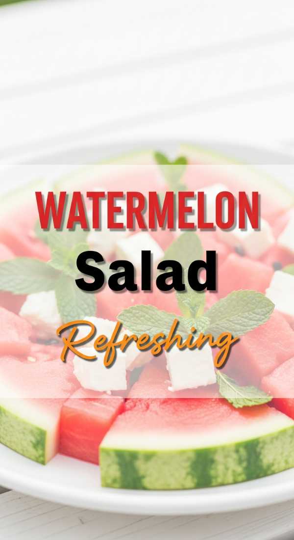 Prepare Refreshing Watermelon Salad In 3 Easy Steps 69f71b083cdf9