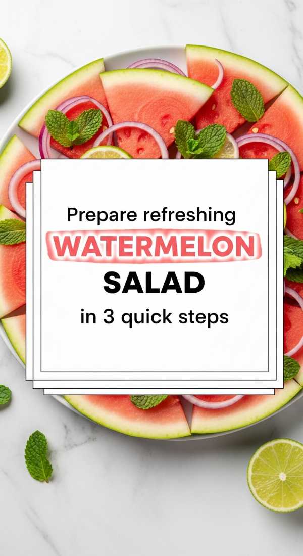 Prepare Refreshing Watermelon Salad In 3 Quick Steps 6a06c53159367