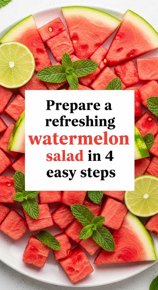 Prepare Refreshing Watermelon Salad In 4 Easy Steps 6a06c39eb4d6a