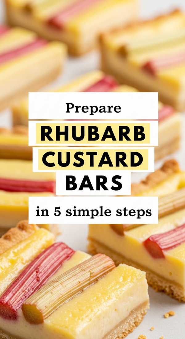 Prepare Rhubarb Custard Bars In 5 Simple Steps 69fd8a8f1399b