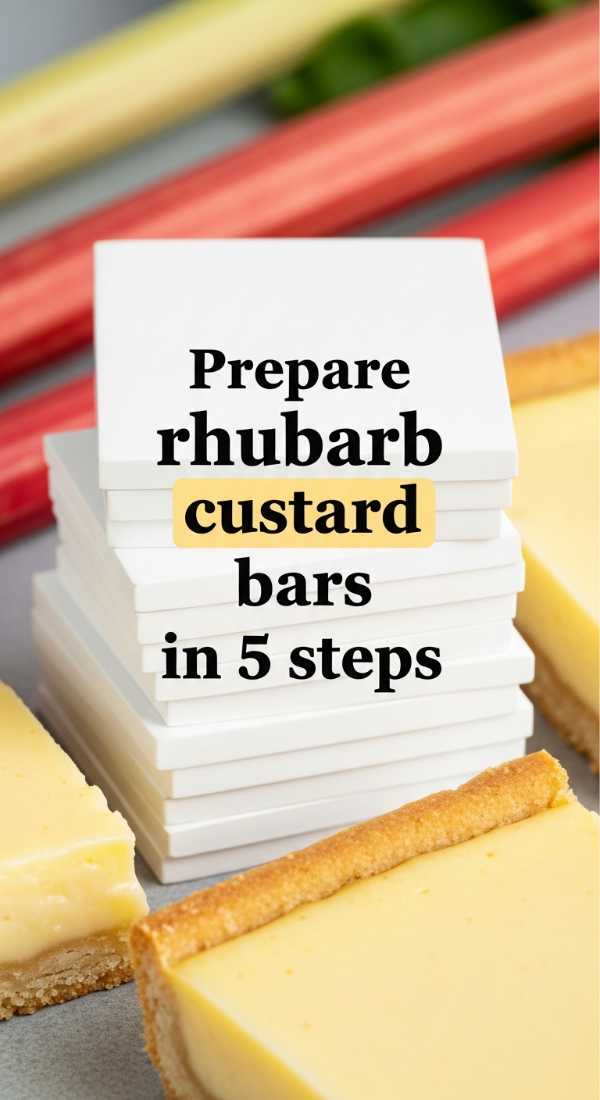 Prepare Rhubarb Custard Bars In 5 Steps 69f6fe07044f9