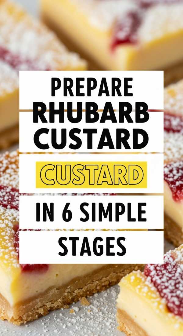 Prepare Rhubarb Custard Bars In 6 Simple Stages 69fd8cb53ecda