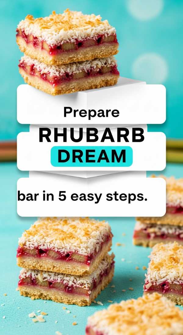 Prepare Rhubarb Dream Bars In 5 Easy Steps 69f4475b30538