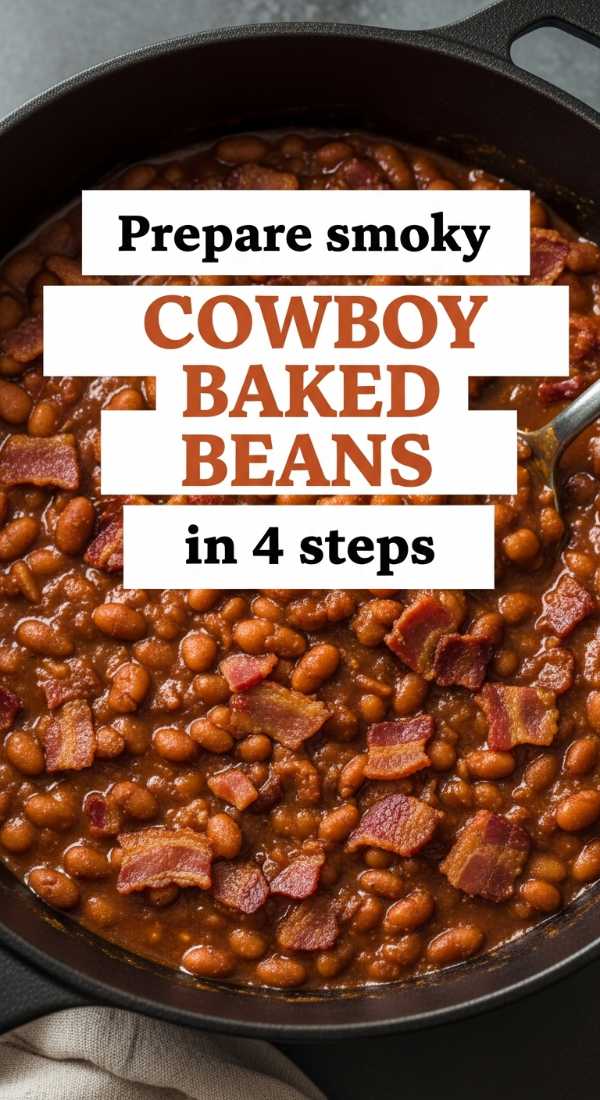 Prepare Smoky Cowboy Baked Beans In 4 Steps 6a109f309ec3b