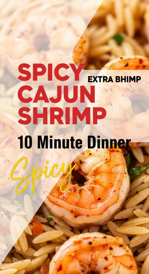 Prepare Spicy Cajun Shrimp Orzo In 10 Minutes 69f5d5238bd41