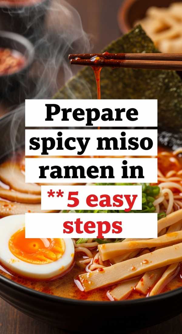 Prepare Spicy Miso Ramen In 5 Easy Steps 69f447587e16f