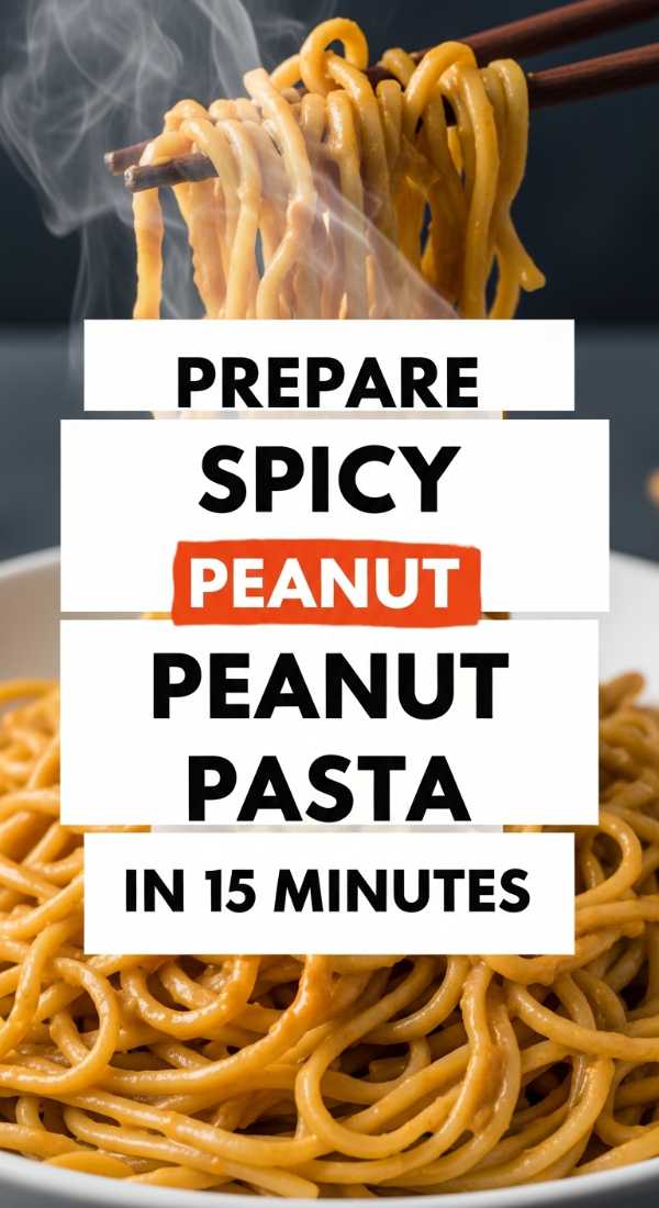 Prepare Spicy Peanut Pasta In 15 Minutes 6a109646bb36a