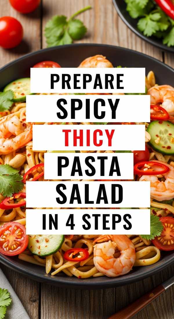 Prepare Spicy Thai Pasta Salad In 4 Steps 6a10964d9bdb2