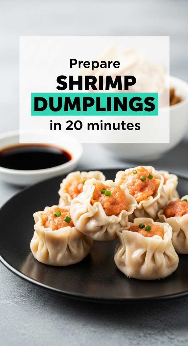 Prepare Steamed Shrimp Dumplings In 20 Minutes 69f47b4c22fc7