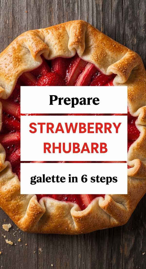 The Sweet & Tangy Duo: Ultimate Strawberry Rhubarb Dessert Masterclass Prepare Strawberry Rhubarb Galette In 6 Quick Steps 69fd8ca360336