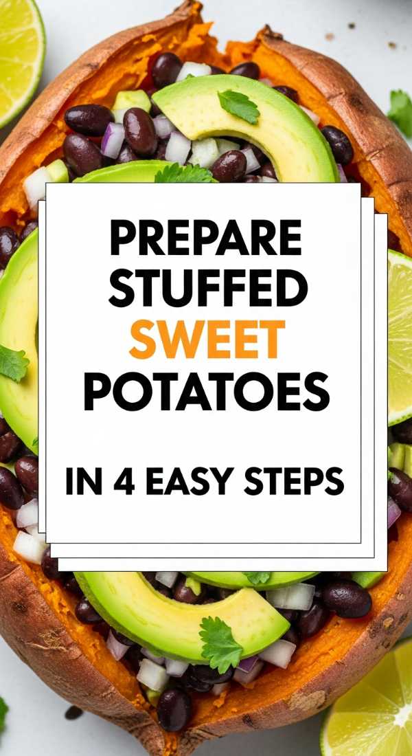 Prepare Stuffed Sweet Potatoes In 4 Easy Steps 6a0170b1be33f