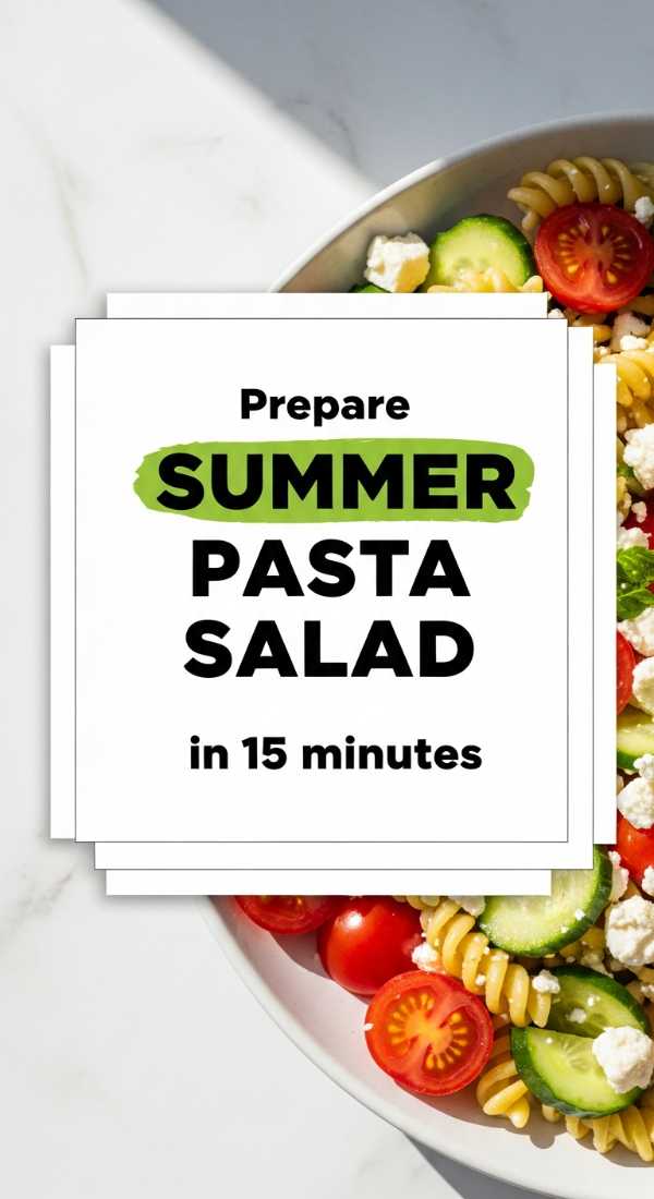 Prepare Summer Pasta Salad In 15 Minutes 6a0015f28bf4c
