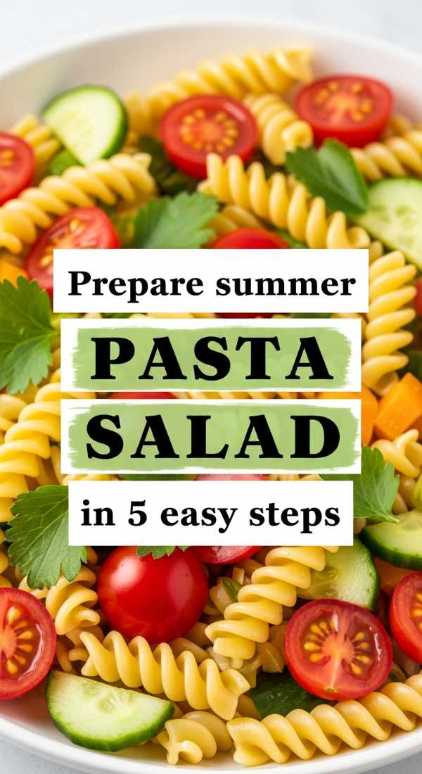 Prepare Summer Pasta Salad In 5 Easy Steps 6a06bdc6c8a43