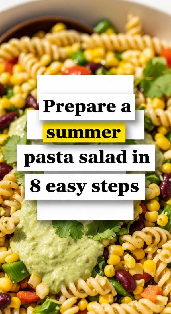 Prepare Summer Pasta Salad In 8 Easy Steps 6a041686a765b
