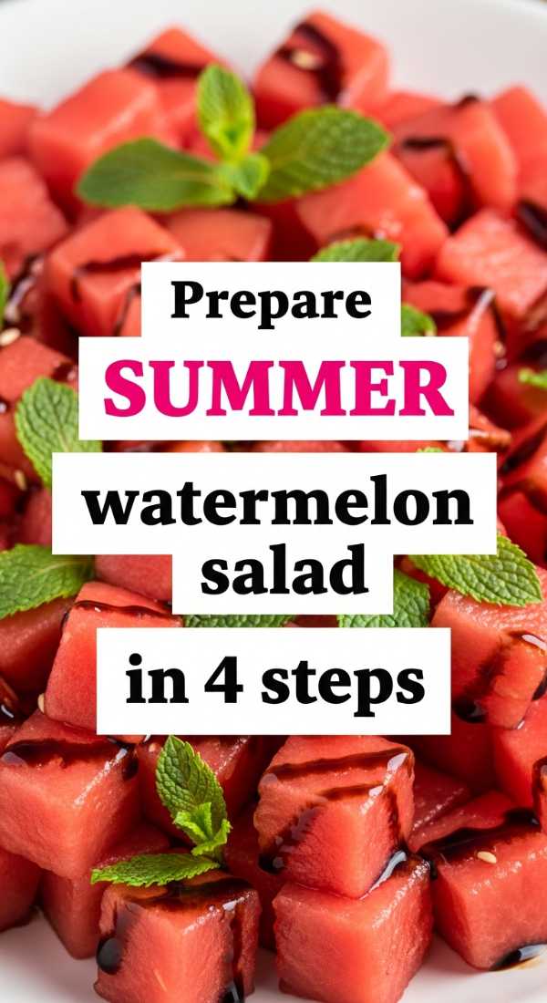 Prepare Summer Watermelon Salad In 4 Steps 69f5acddab1d1