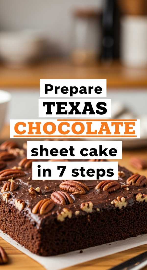Prepare Texas Chocolate Sheet Cake In 7 Steps 6a070701e7cb4