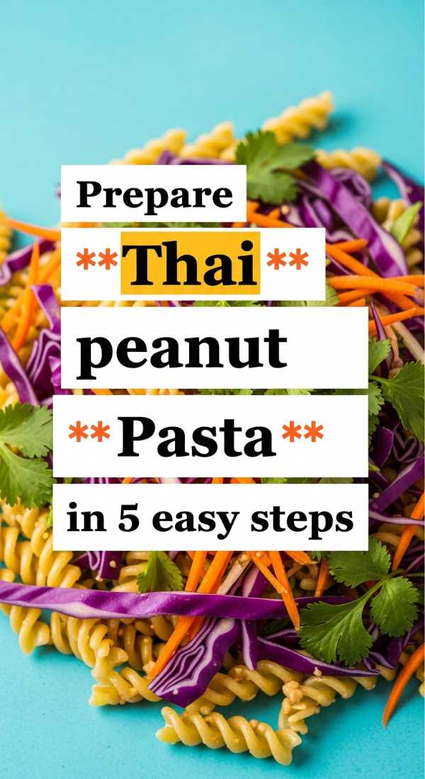 Prepare Thai Peanut Pasta In 5 Easy Steps 6a10965230fdf