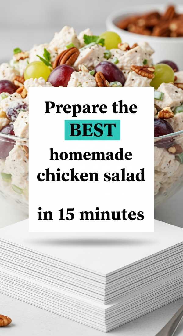 Prepare The Best Homemade Chicken Salad In 15 Minutes 6a06c560d3dc9