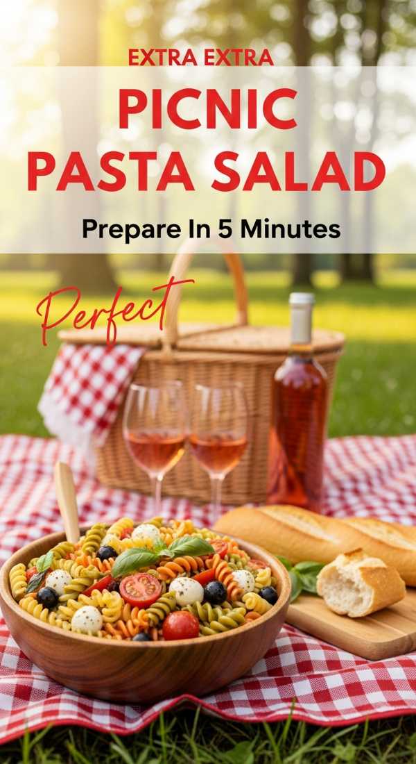 Prepare The Perfect Picnic Pasta Salad In 5 Minutes 6a045ab638cb3