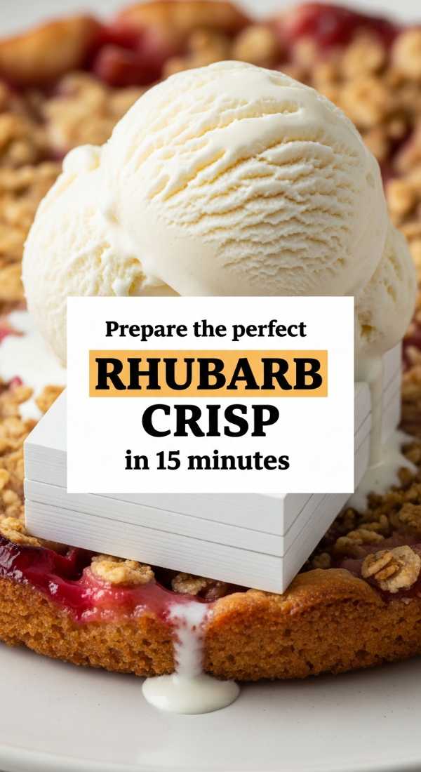 Prepare The Perfect Rhubarb Crisp In 15 Minutes 69f44748af6e6