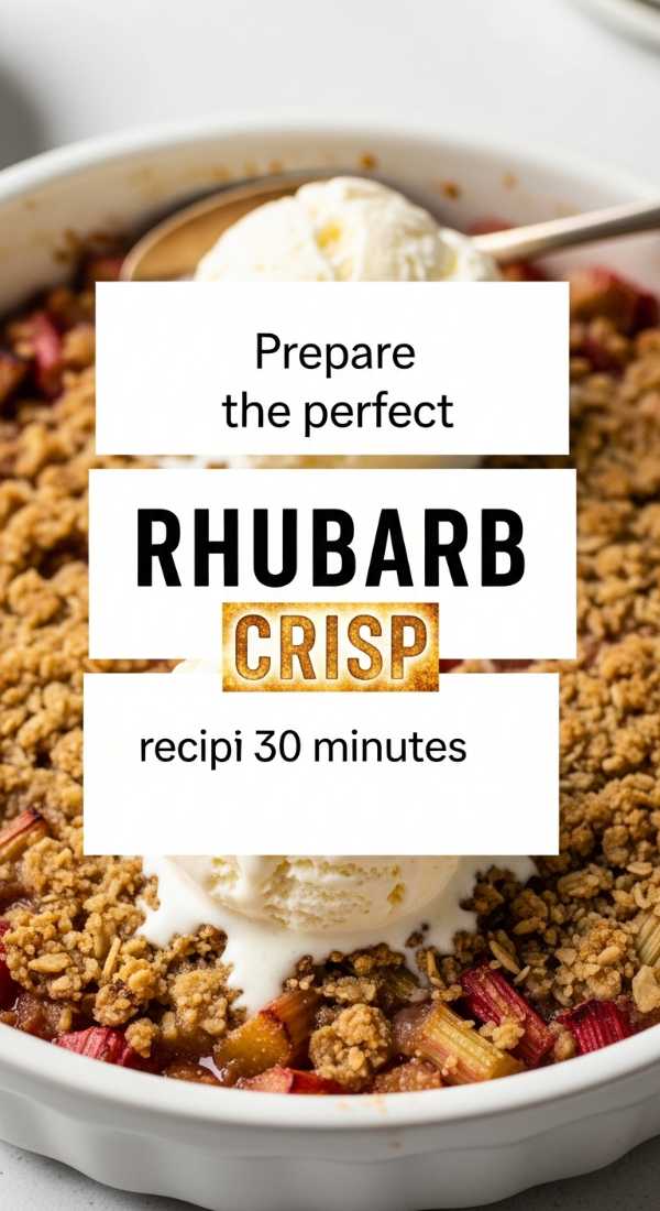 Prepare The Perfect Rhubarb Crisp Recipe In 30 Minutes 69fd8aaf2ca0f