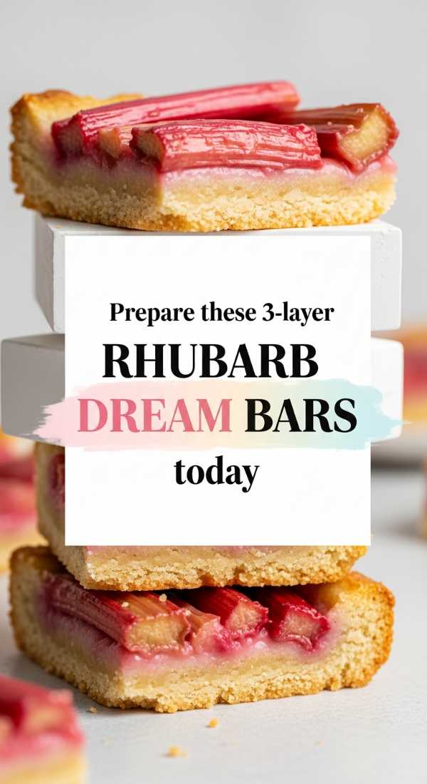 Prepare These 3 Layer Rhubarb Dream Bars Today 69fd8ab07c1e2