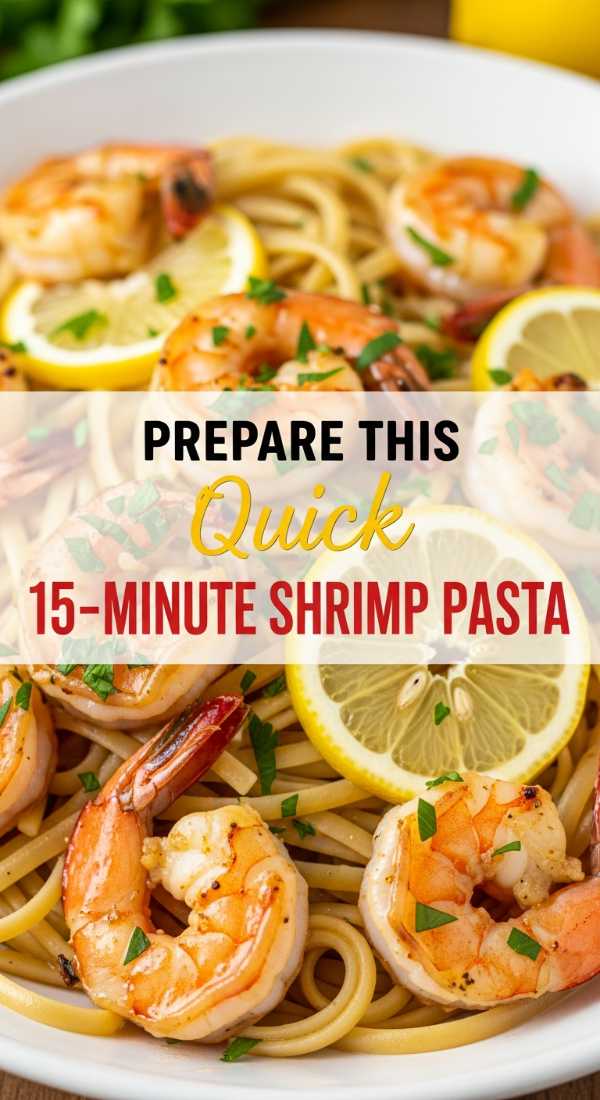 Prepare This 15 Minute Quick Summer Shrimp Pasta 6a00250582dda