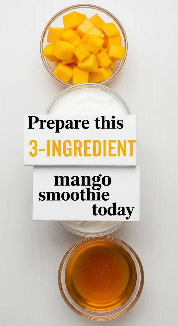 Prepare This 3 Ingredient Mango Smoothie Today 69f47c7b2bfc5