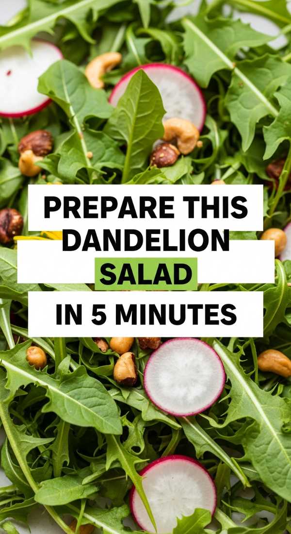 Prepare This Dandelion Salad In 5 Minutes 69f59f75bc58e