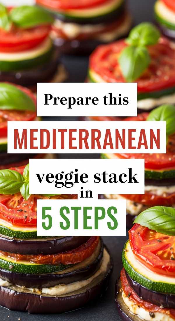 Prepare This Mediterranean Veggie Stack In 5 Steps 6a1429488de3f