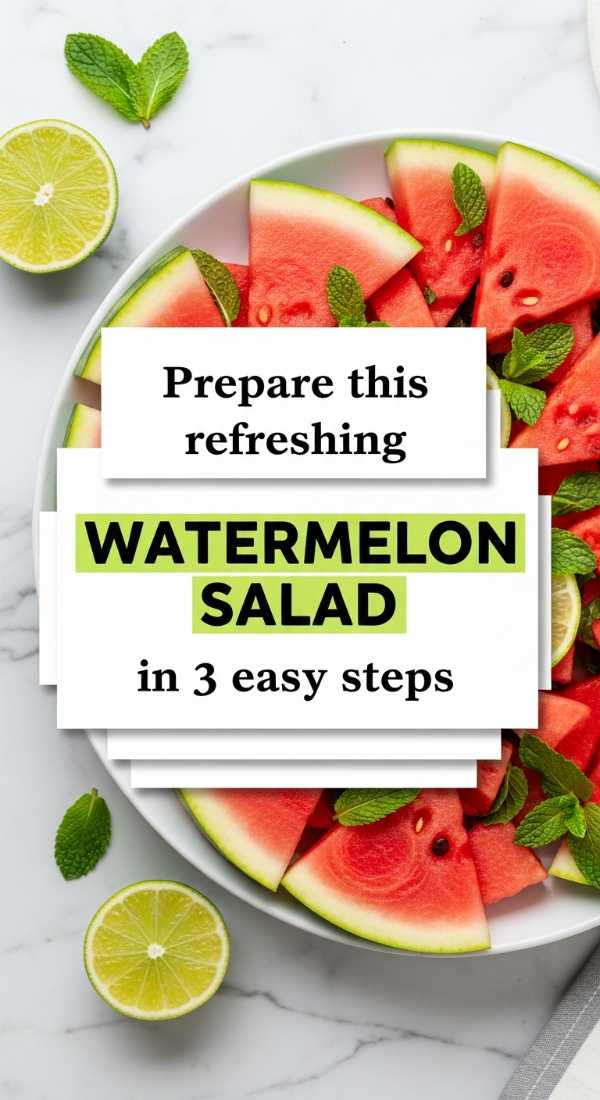 Prepare This Refreshing Watermelon Salad In 3 Easy Steps 6a07025914bf6