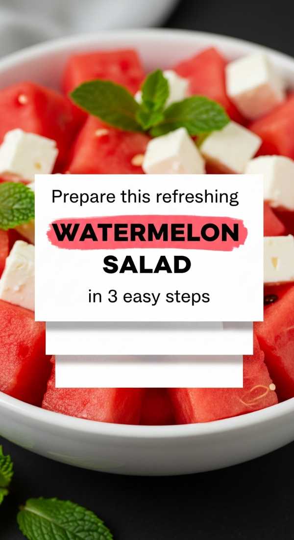 Prepare This Refreshing Watermelon Salad In 3 Easy Steps 6a0706da9e769