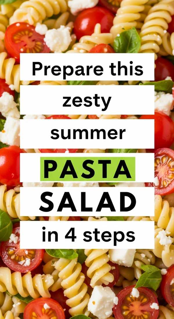 Prepare This Zesty Summer Pasta Salad In 4 Steps 6a070b7d45ac7