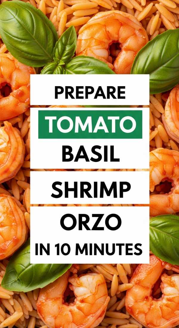 20-Minute Gourmet: Our Best Shrimp Orzo Collection Prepare Tomato Basil Shrimp Orzo In 10 Minutes 69f6fdfde541d