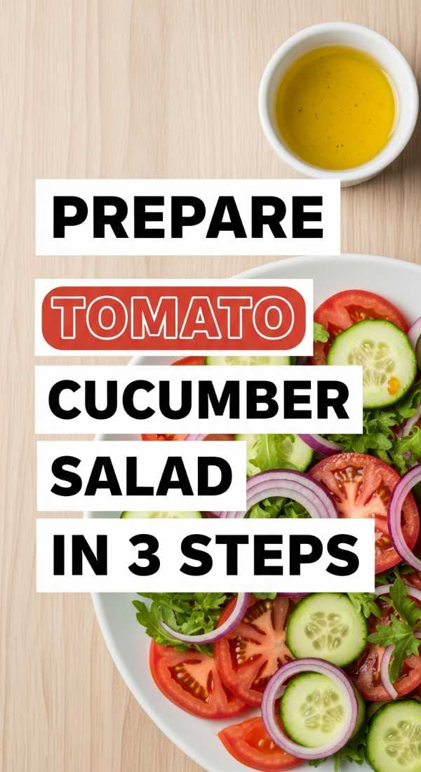 Prepare Tomato Cucumber Salad In 3 Steps 6a0702398efae
