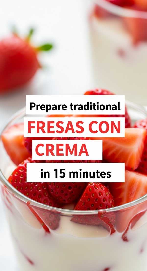 Prepare Traditional Fresas Con Crema In 15 Minutes 6a06c90a20048