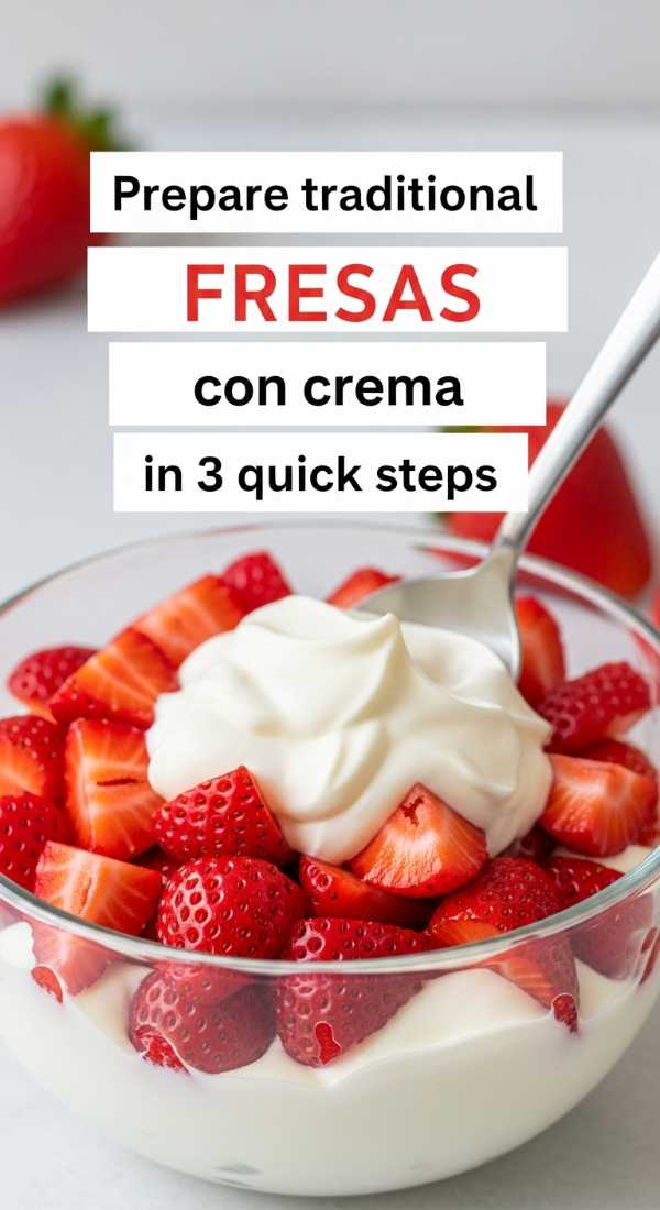 Prepare Traditional Fresas Con Crema In 3 Quick Steps 6a06c3abe5e17