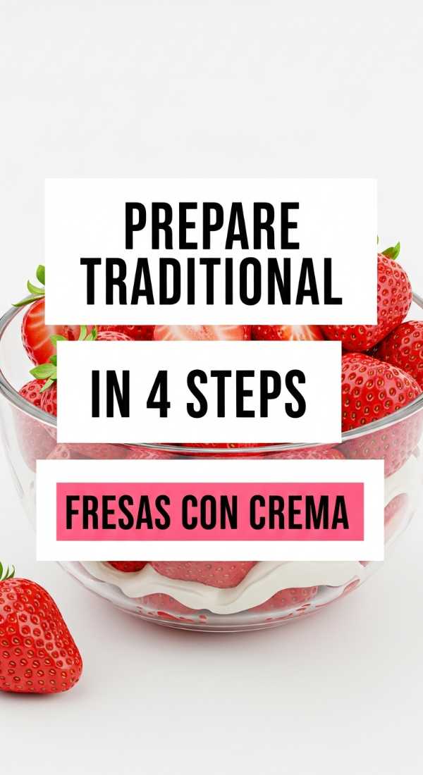 Prepare Traditional Fresas Con Crema In 4 Steps 6a06c3c340a8c