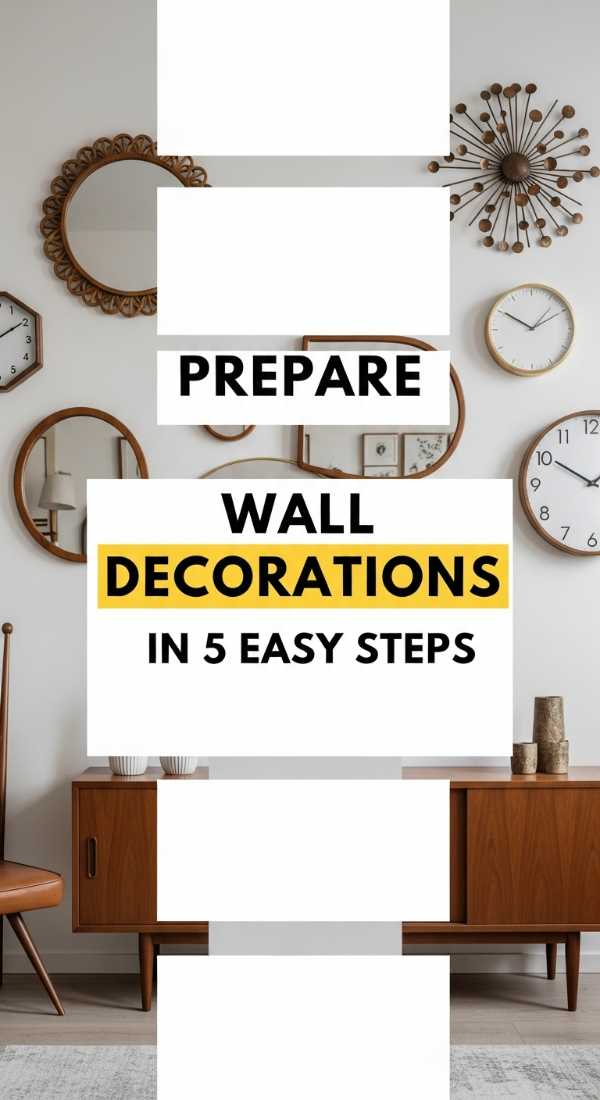 Prepare Wall Decorations In 5 Easy Steps 69f621c1742eb