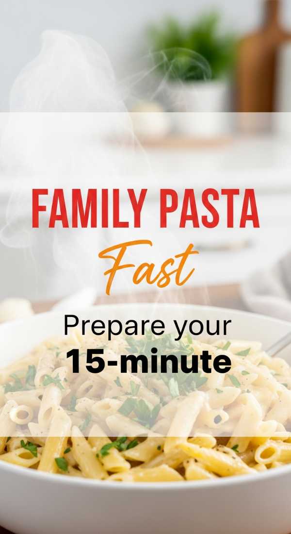 Prepare Your 15 Minute Family Pasta In 3 Easy Steps 69f71b130b516