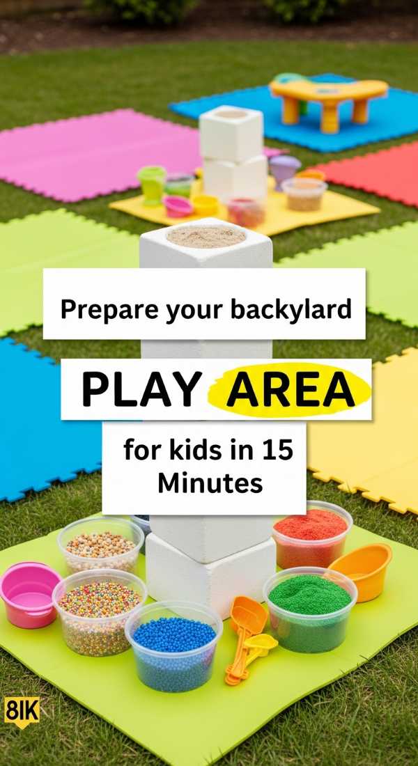 Prepare Your Backyard Play Area For Kids In 15 Minutes 69f485864396e