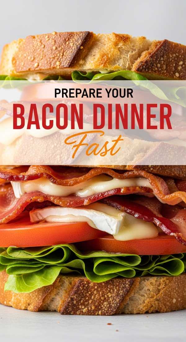 Prepare Your Bacon Dinner Recipes In 15 Minutes 6a044afcef8a3