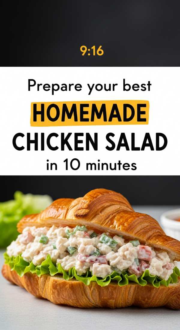 Prepare Your Best Homemade Chicken Salad In 10 Minutes 6a06c5690c0b6