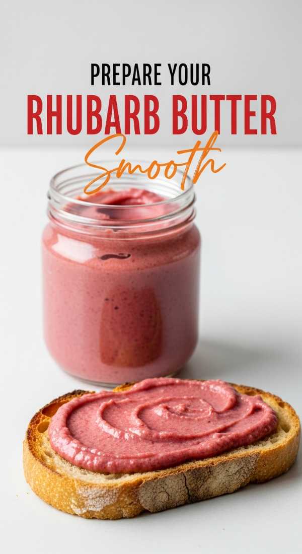 Prepare Your Homemade Rhubarb Butter In 15 Minutes 6a149b2c56e5d