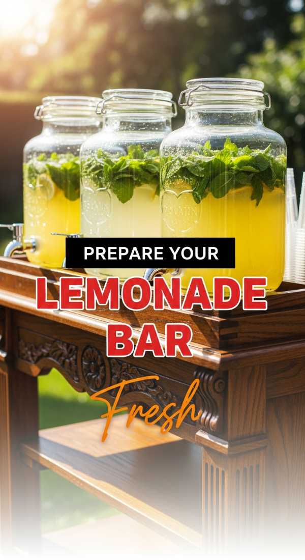 Prepare Your Lemonade Bar In 4 Easy Steps 69f478f6a8193