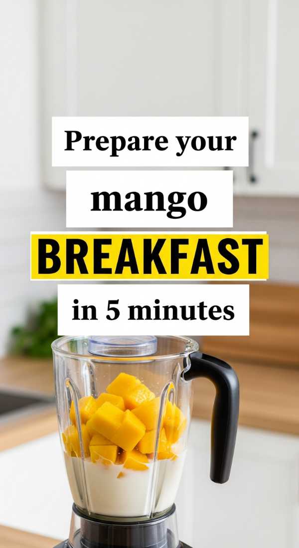 Prepare Your Mango Breakfast In 5 Minutes 69f47c7a1e8fd