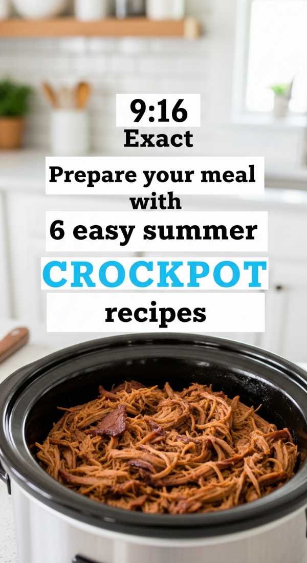 Prepare Your Meal With 6 Easy Summer Crockpot Recipes 6a00180feab01