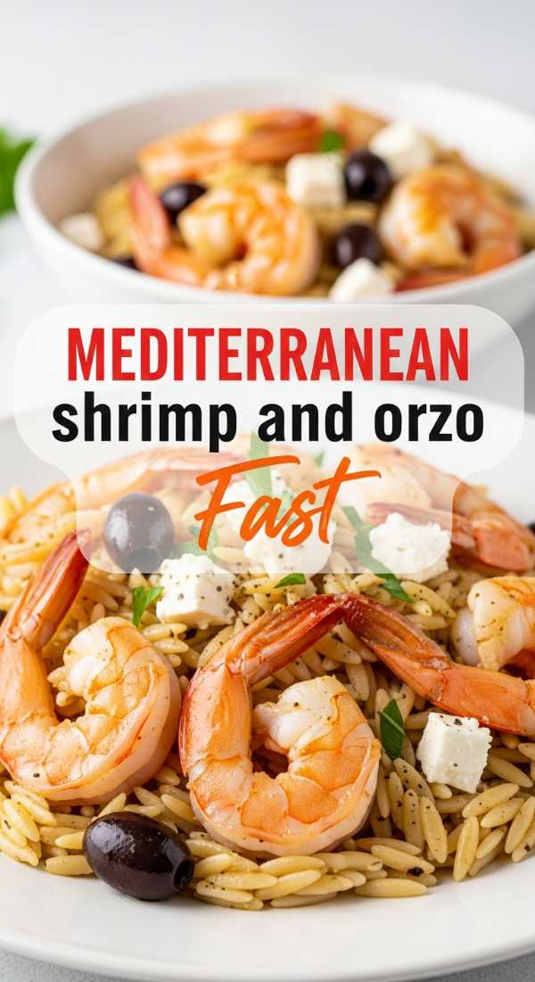 Prepare Your Mediterranean Shrimp And Orzo In 15 Minutes 69f860b461d17