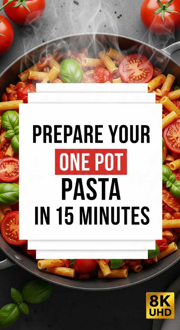 Prepare Your One Pot Pasta In 15 Minutes 6a042381926a1