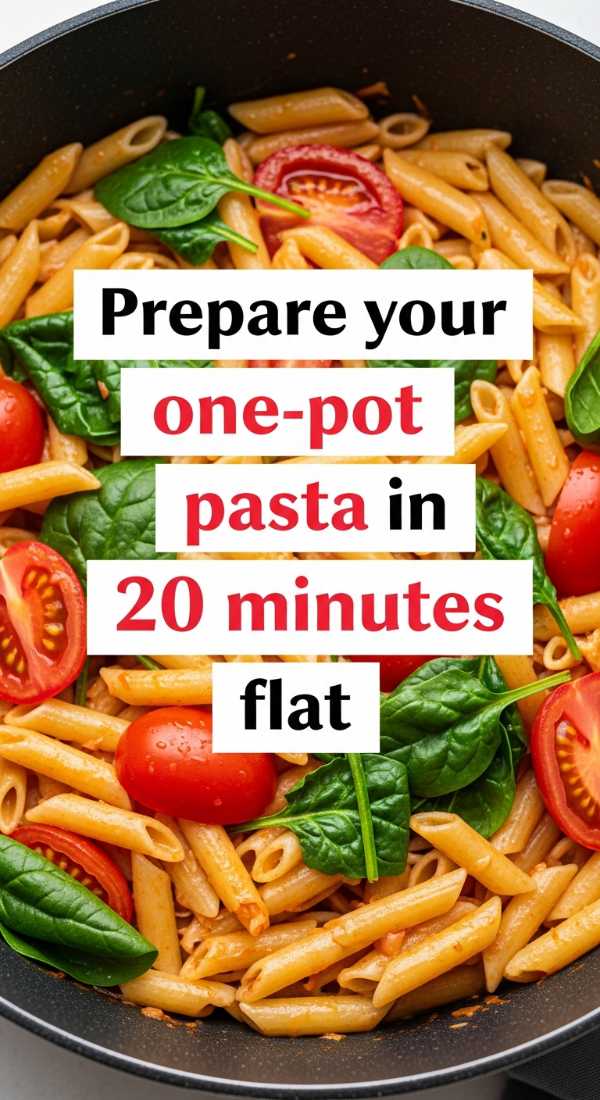 Prepare Your One Pot Pasta In 20 Minutes Flat 6a10963c8c5f2